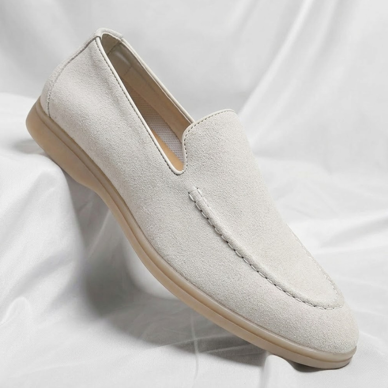 Mocasines de ante Fazio