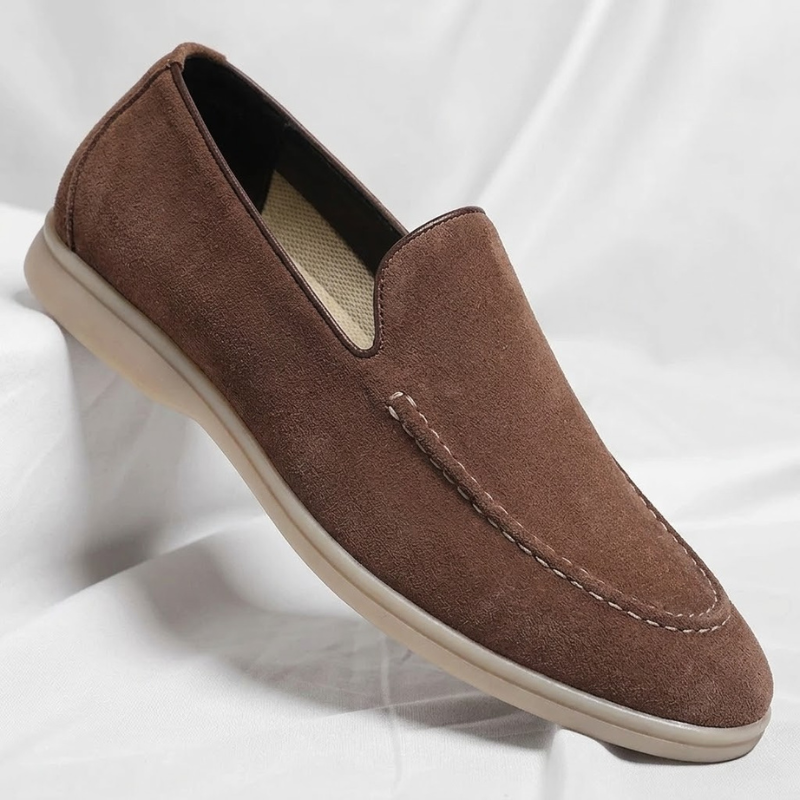 Mocasines de ante Fazio