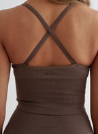 Conjunto deportivo Sin Costuras y Espalda Cruzada