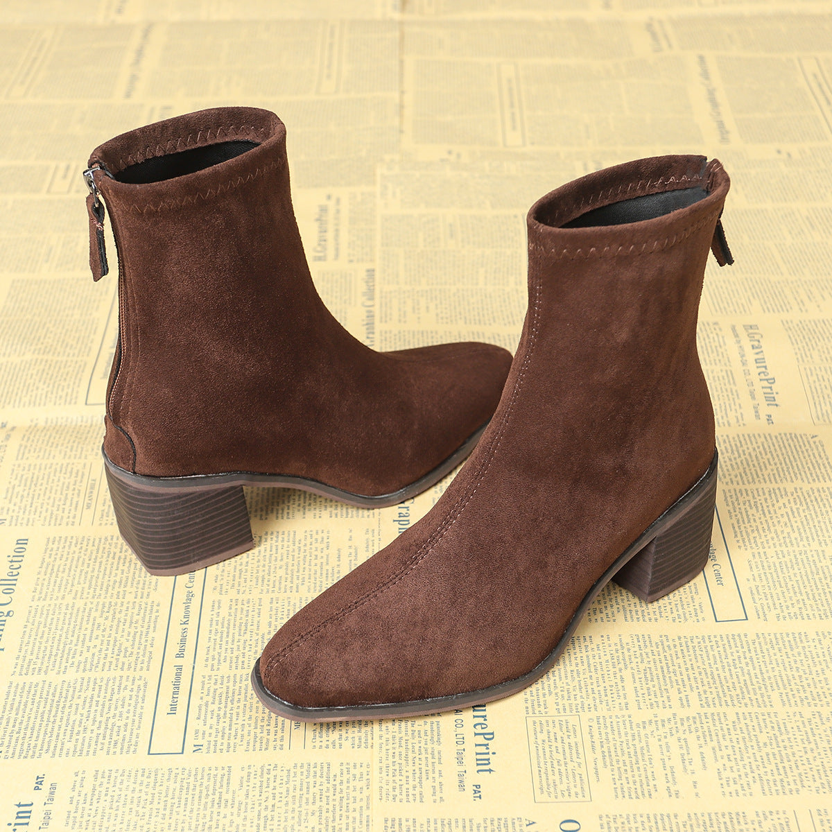 Giuliana | Botas elegantes de ante