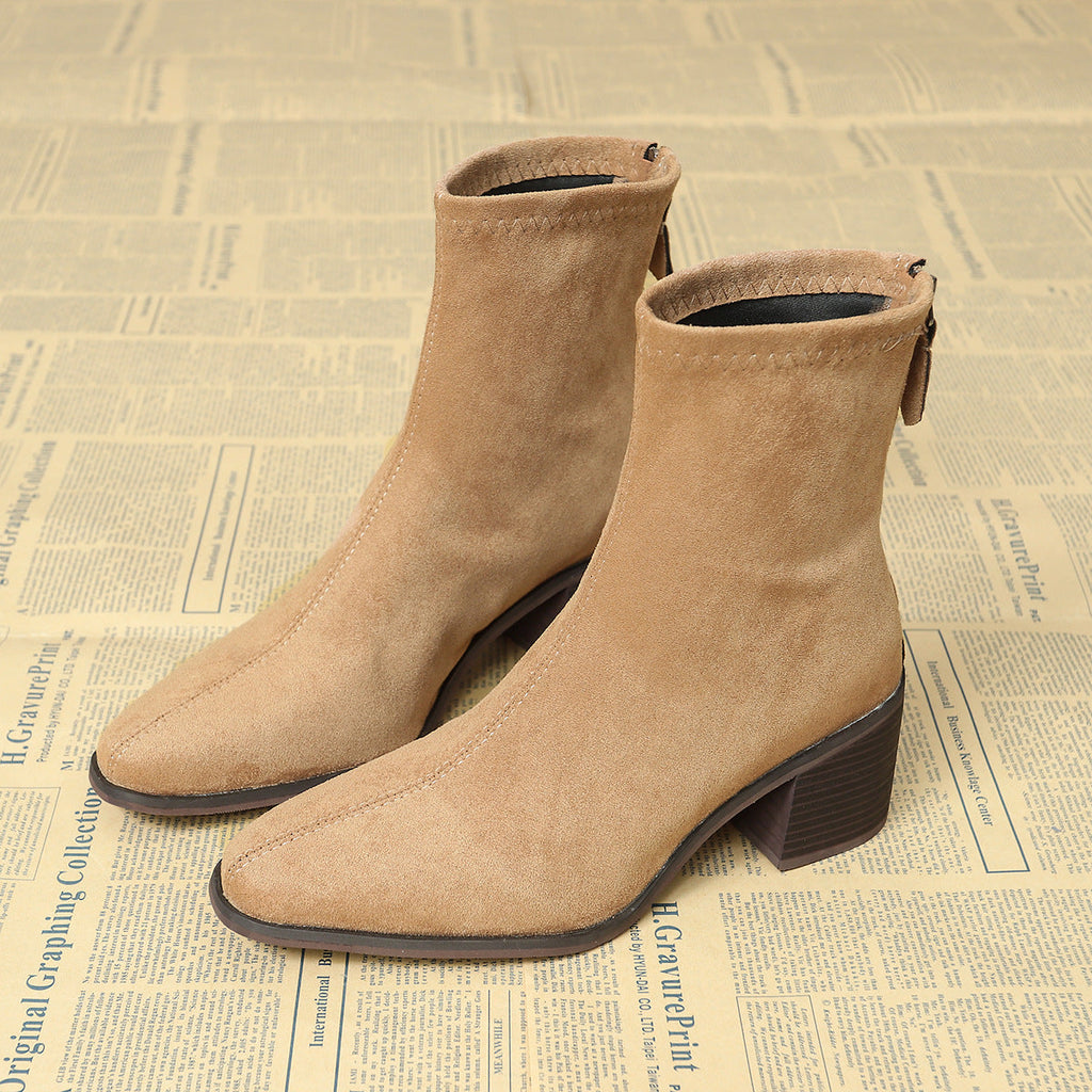 Giuliana | Botas elegantes de ante