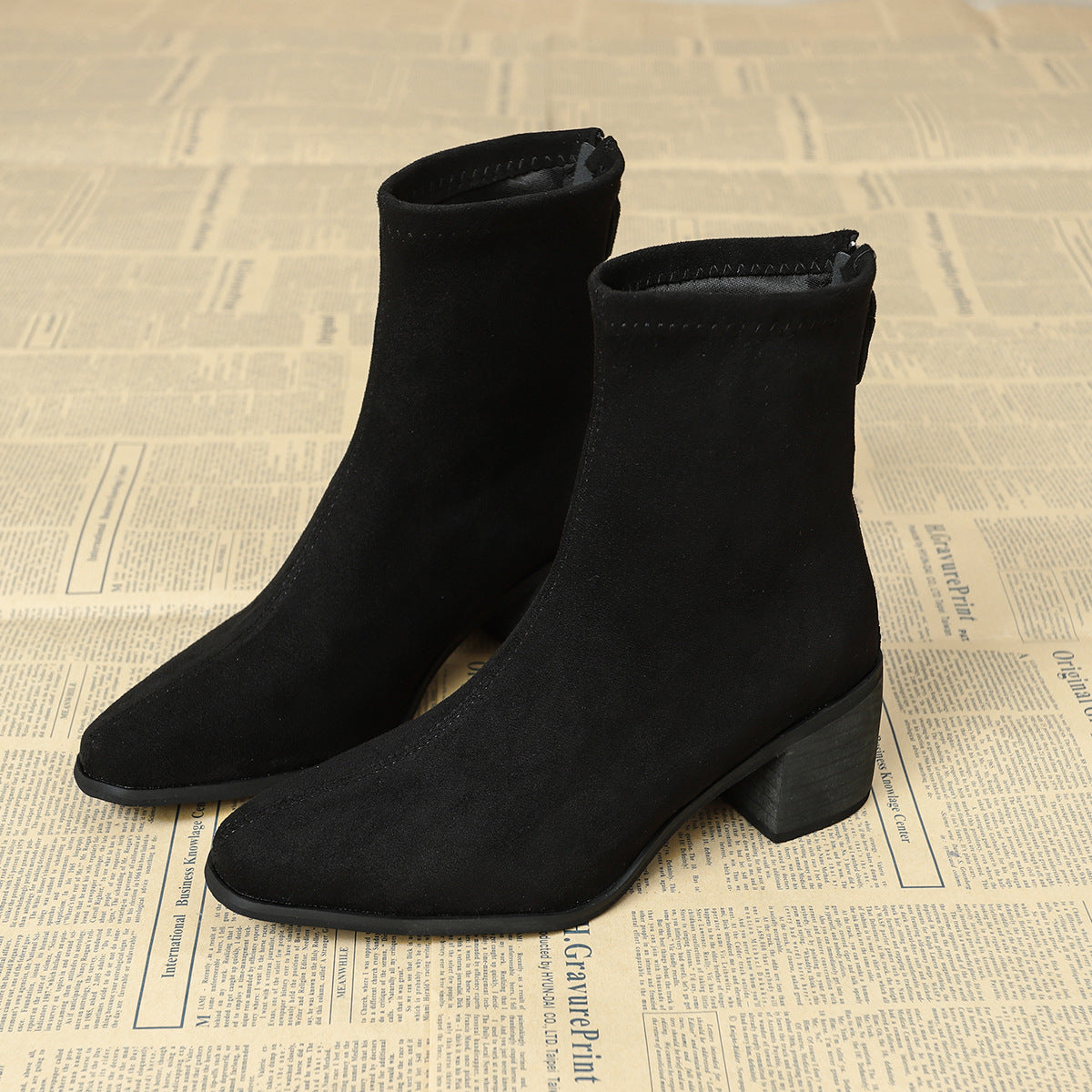 Giuliana | Botas elegantes de ante