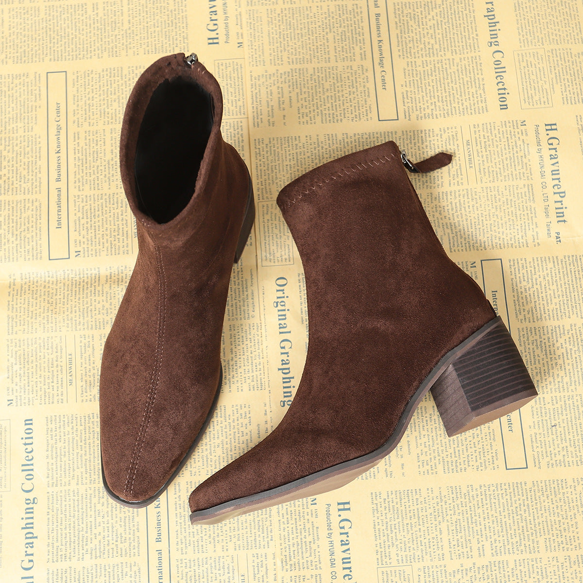 Giuliana | Botas elegantes de ante