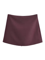 Skort Primavera Cintura Alta