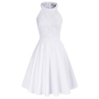 Vestido acampanado sin mangas