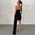 Vestido Mini sin Tirantes
