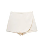 Skort Mini Asimétrico Mujer