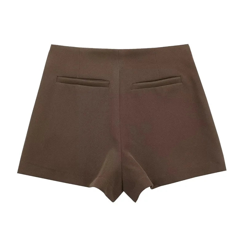 Skort Mini Asimétrico Mujer