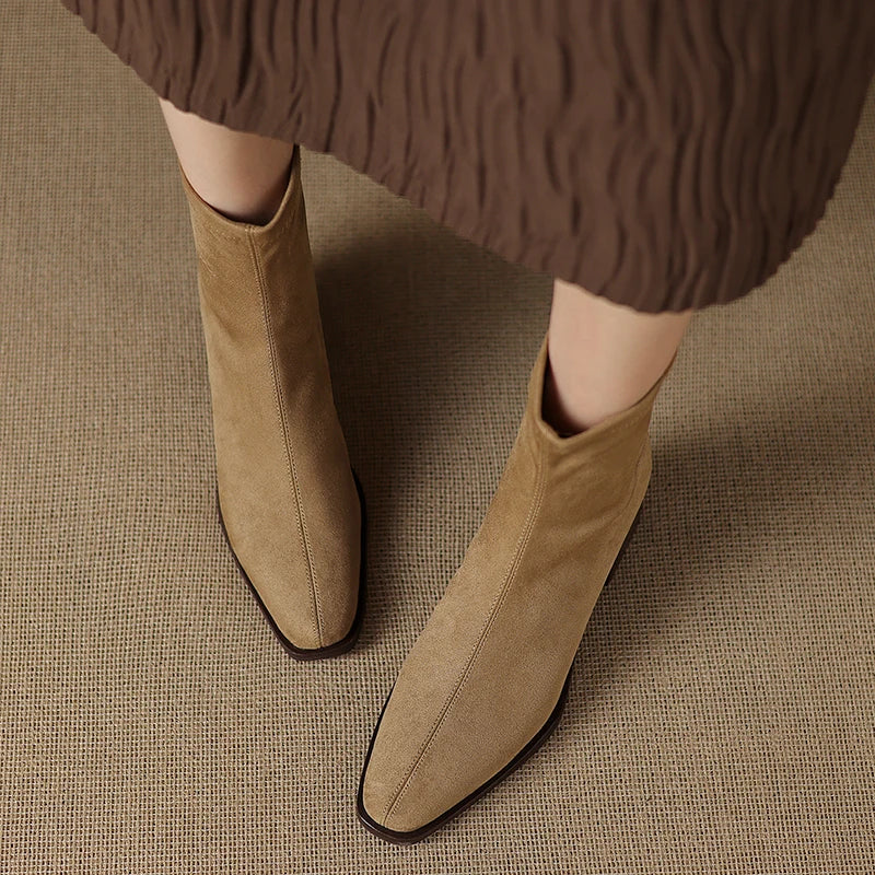Giuliana | Botas elegantes de ante