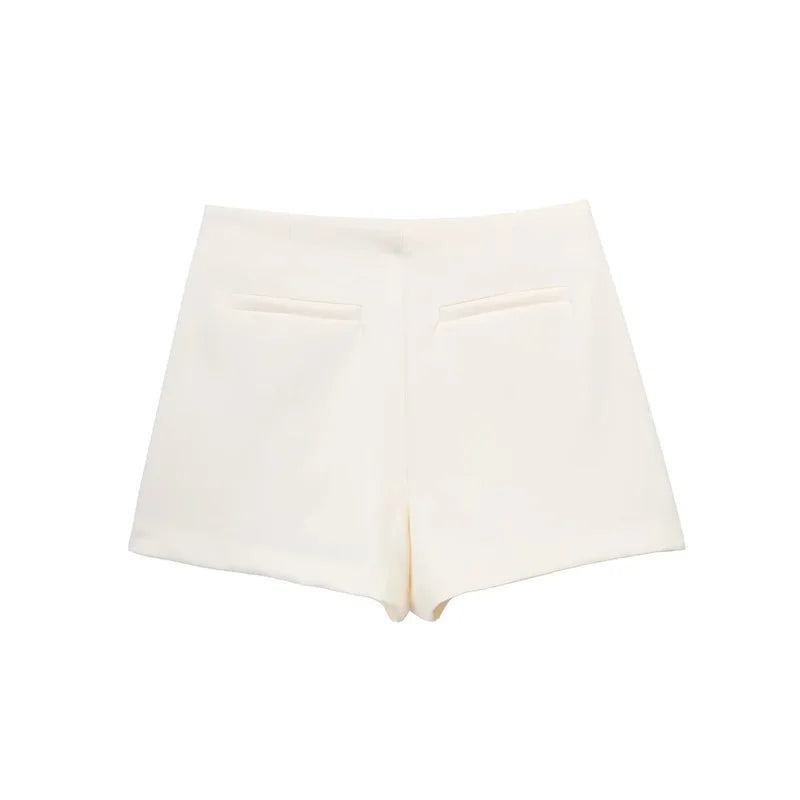 Skort Mini Asimétrico Mujer