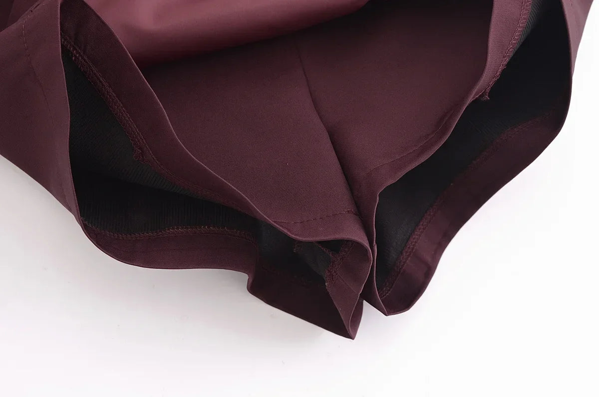 Skort Primavera Cintura Alta