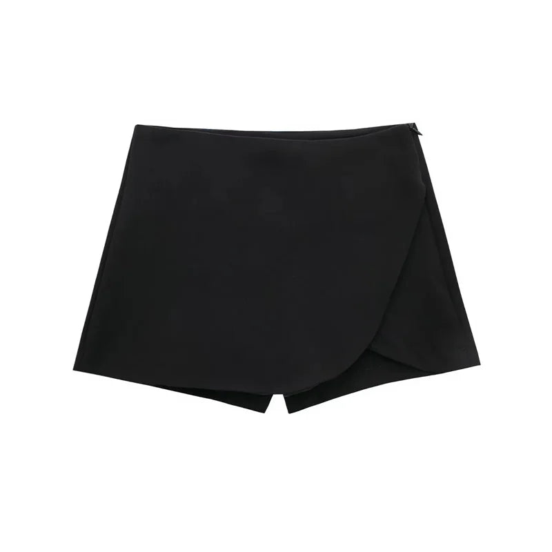 Skort Mini Asimétrico Mujer