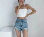 Pantalones cortos vaqueros Fiorella
