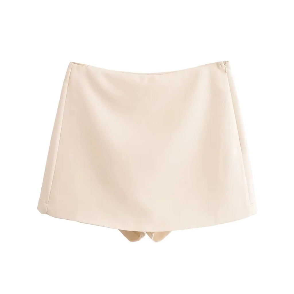 Skort Primavera Cintura Alta