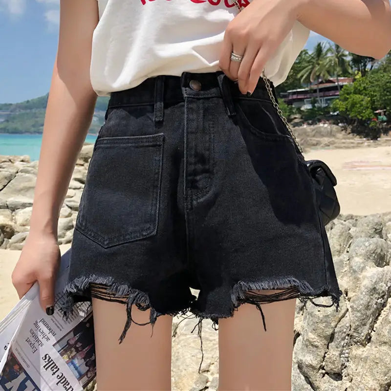 Pantalones cortos vaqueros Fiorella