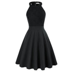 Vestido acampanado sin mangas