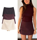 Skort Primavera Cintura Alta