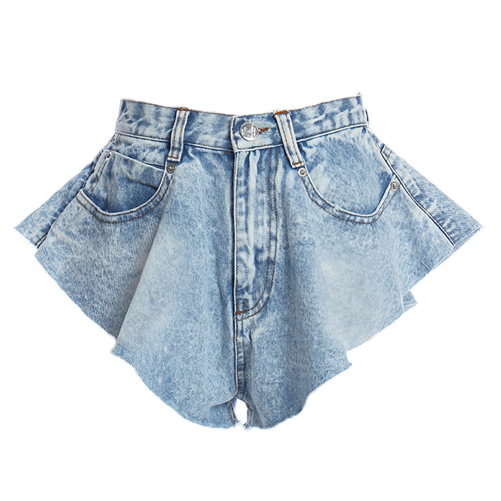 Shorts Vaqueros Cintura Alta